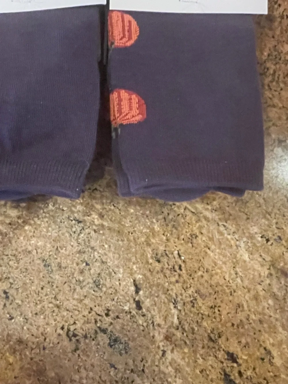 NEW! Pact Pumkins  Premium Crew Socks Two Pair NWT!
